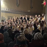 Adventskonzert Schoolvoices Heldburg Pfarrer N. Flämig
